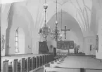 Interiör från Kila kyrka.