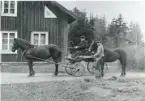 Kolbäck sn, Forsta.
Dags för hemfärd efter bröllopsfesten, 1905.