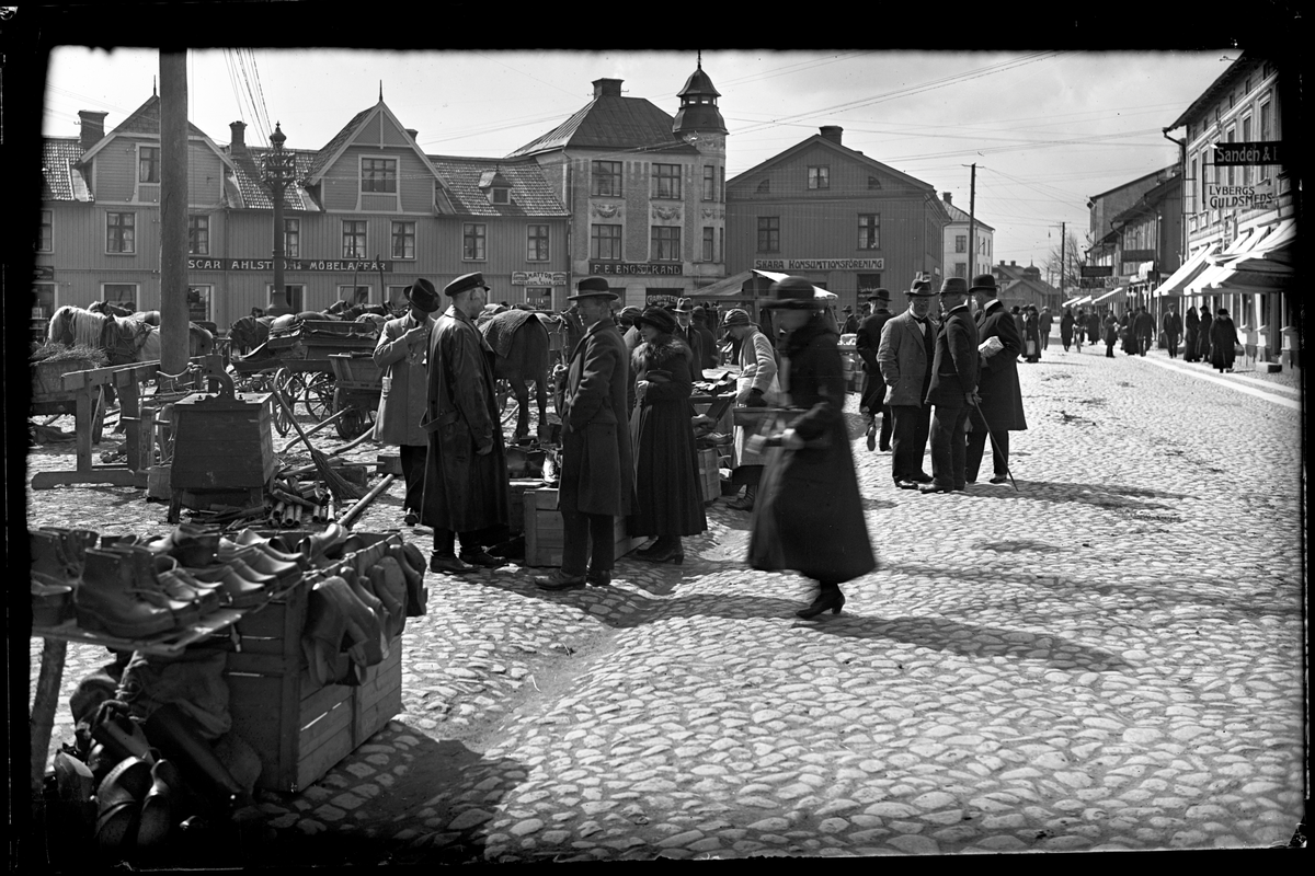 Torghandel på fisktorget
