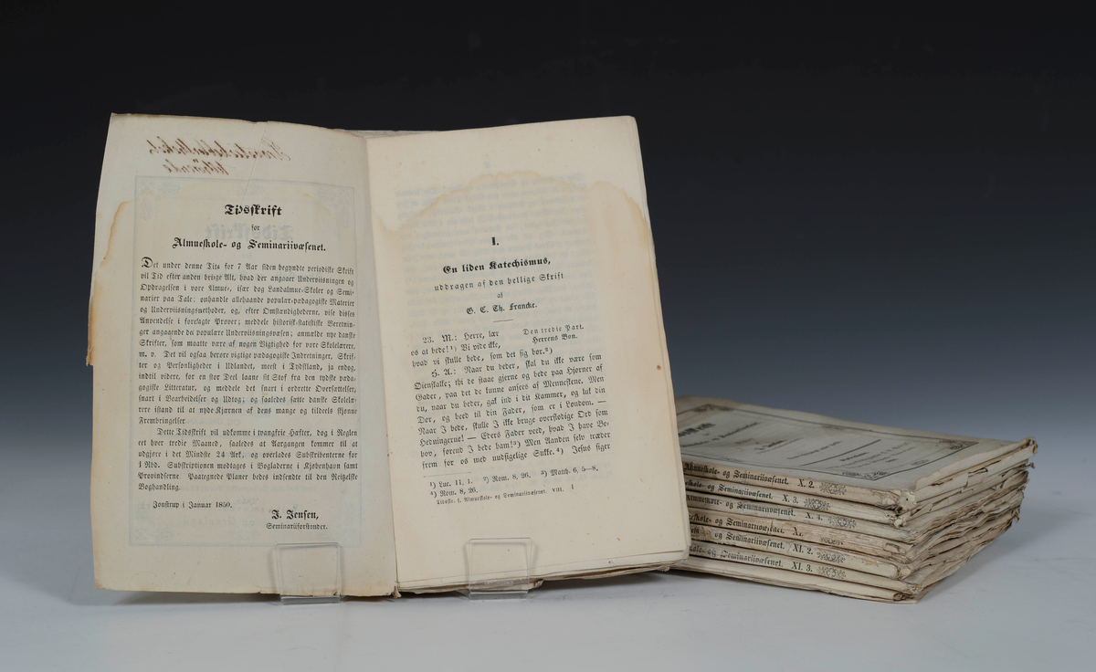 Kirkelig Tidende for christeligt Lægfolk. (Red af J. Flotten9 Trondhj. 1868. 2. Aarg., nr. 1-11 (ca 1ste halvår).