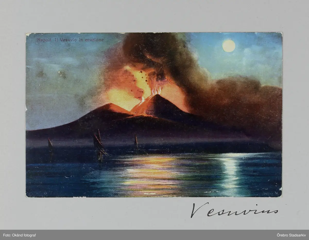 Vesuvius har utbrott