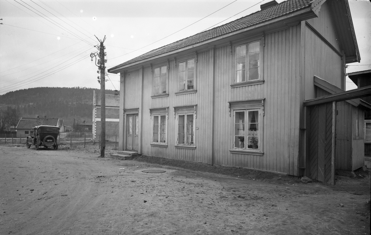 Smedkroken, Dyrmyrgaten og Storåsen i bakgrunnen.