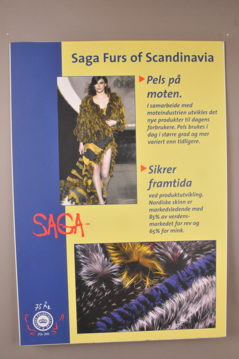 6. stk plansjer med tekst og foto opplima på kapaplater.