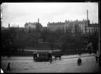 På kuvertet står följande information sammanställd vid museets första genomgång av materialet: Malmö. Gustaf Adolfs Torg.