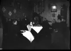 På kuvertet står följande information sammanställd vid musee