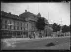 På kuvertet står följande information sammanställd vid museets första genomgång av materialet: Centralstation.