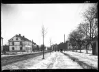 På kuvertet står följande information sammanställd vid museets första genomgång av materialet: Målilla småland, vyer.