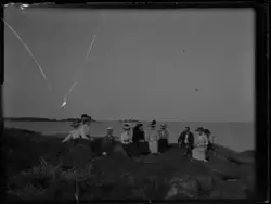 På kuvertet står följande information sammanställd vid musee