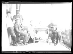 På kuvertet står följande information sammanställd vid musee