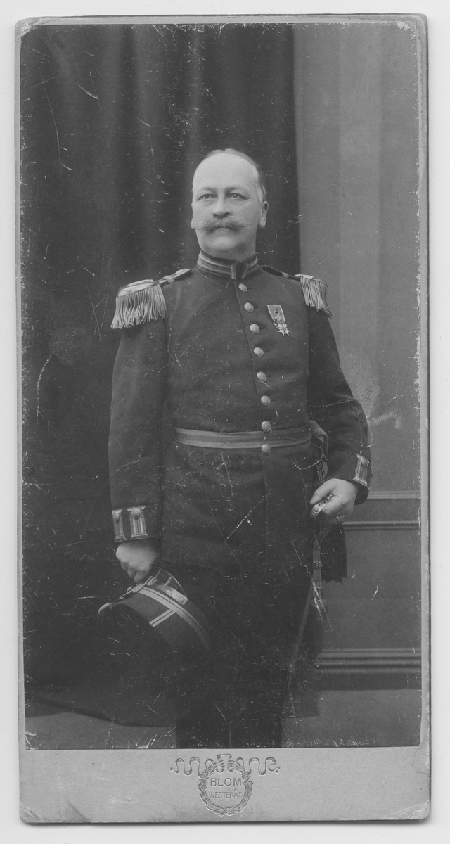 På kuvertet står följande information sammanställd vid museets första genomgång av materialet: 1908-1911. Axel Malmström tackar för visad vänlighet under åren 1908-1911
(tagit i Västerås)