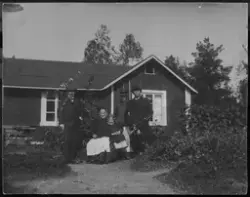 På kuvertet står följande information sammanställd vid musee