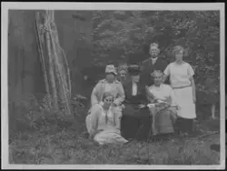 På kuvertet står följande information sammanställd vid musee