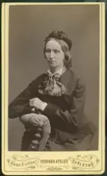 På kuvertet står följande information sammanställd vid musee