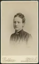 På kuvertet står följande information sammanställd vid musee