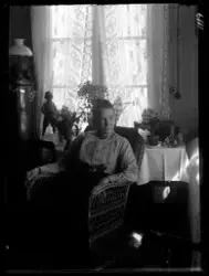 På kuvertet står följande information sammanställd vid musee