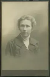 På kuvertet står följande information sammanställd vid musee