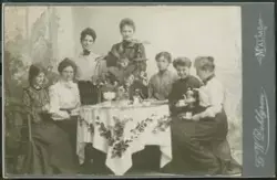 På kuvertet står följande information sammanställd vid musee