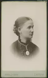 På kuvertet står följande information sammanställd vid musee