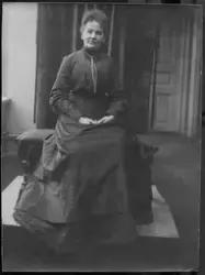 På kuvertet står följande information sammanställd vid musee