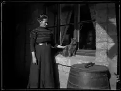 På kuvertet står följande information sammanställd vid musee