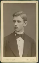 På kuvertet står följande information sammanställd vid musee