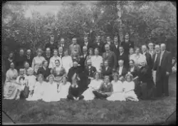 På kuvertet står följande information sammanställd vid musee