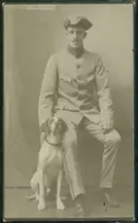 På kuvertet står följande information sammanställd vid musee