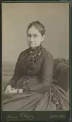 På kuvertet står följande information sammanställd vid musee