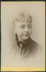 På kuvertet står följande information sammanställd vid musee