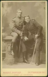 På kuvertet står följande information sammanställd vid musee