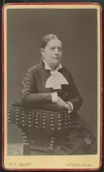 På kuvertet står följande information sammanställd vid musee