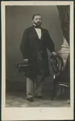 På kuvertet står följande information sammanställd vid musee