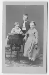 På kuvertet står följande information sammanställd vid musee