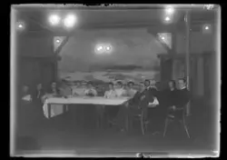 På kuvertet står följande information sammanställd vid musee