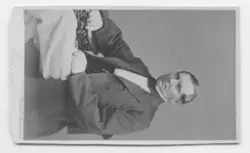 På kuvertet står följande information sammanställd vid musee