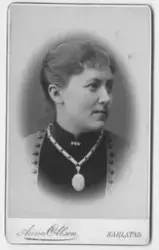 På kuvertet står följande information sammanställd vid musee