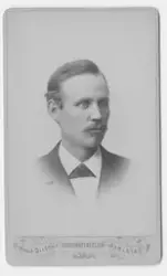 På kuvertet står följande information sammanställd vid musee