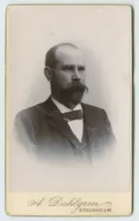 På kuvertet står följande information sammanställd vid musee