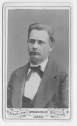 På kuvertet står följande information sammanställd vid musee