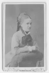 På kuvertet står följande information sammanställd vid musee