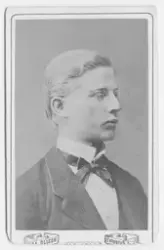 På kuvertet står följande information sammanställd vid musee