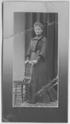 På kuvertet står följande information sammanställd vid musee