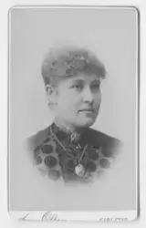 På kuvertet står följande information sammanställd vid musee