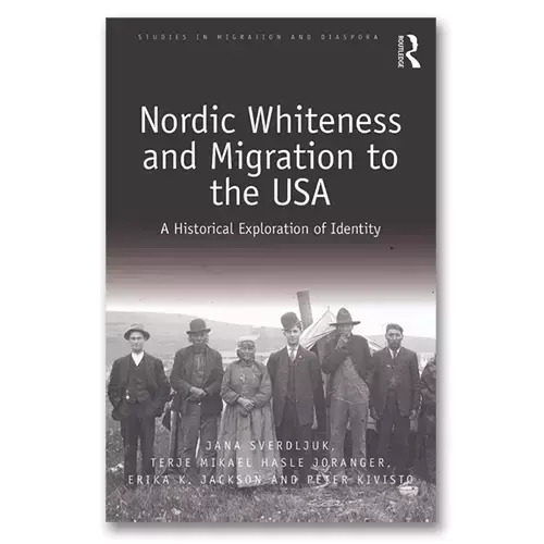 Bokforside som viser hvite menn i møte med indianere