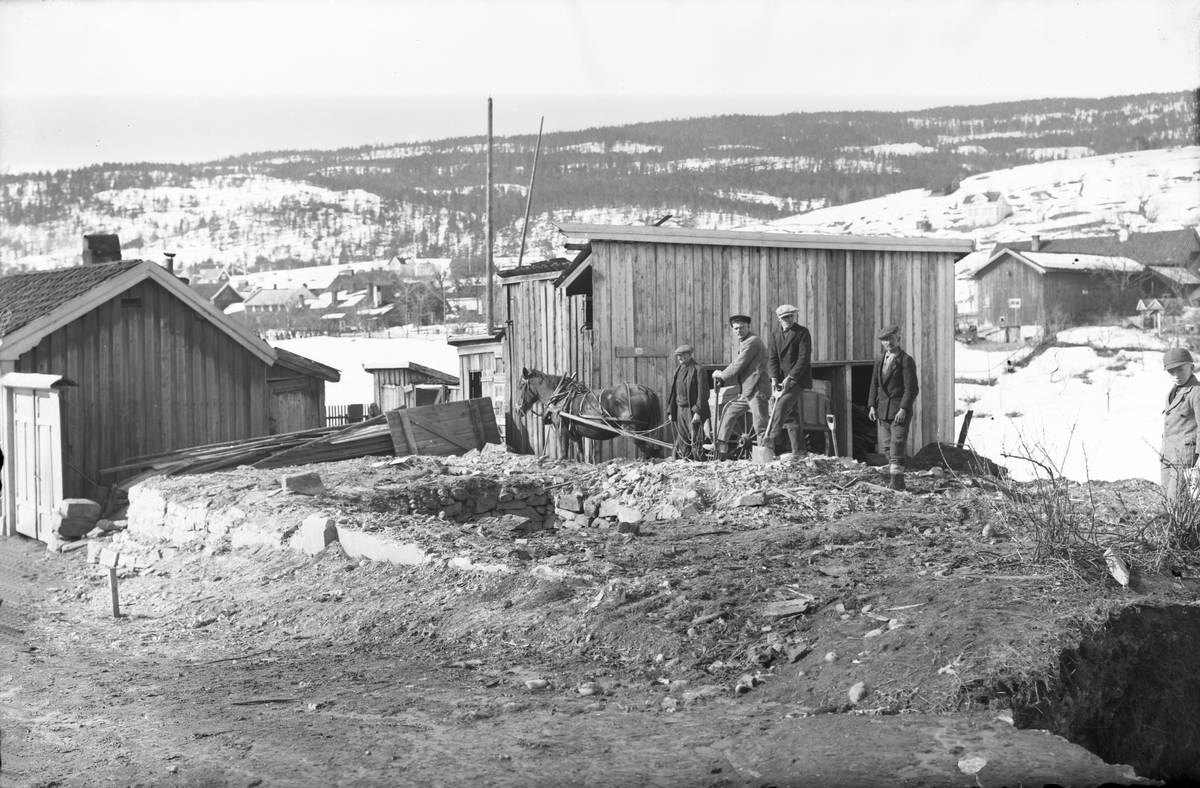 Fra Kirkegårdsveien sett mot Håvet