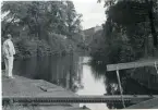 Fagersta sf.
Strömsholmsholms kanal, Fagersta stad. 1984.