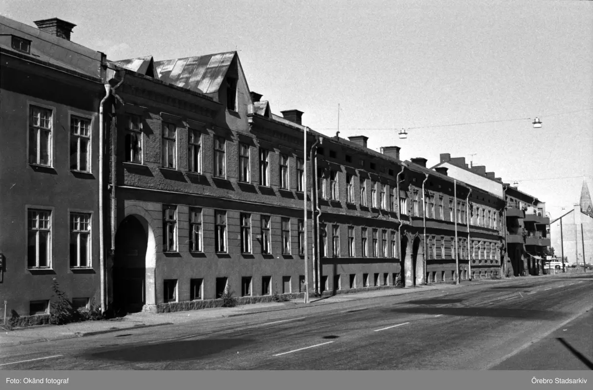 Fabriksgatan norrut mot Änggatan