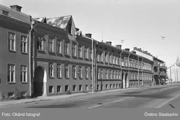 Fabriksgatan norrut mot Änggatan