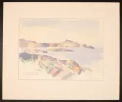 Solhetta [Akvarell, Akvarellmålning]