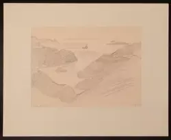 Mot Hätterännan [Teckning]